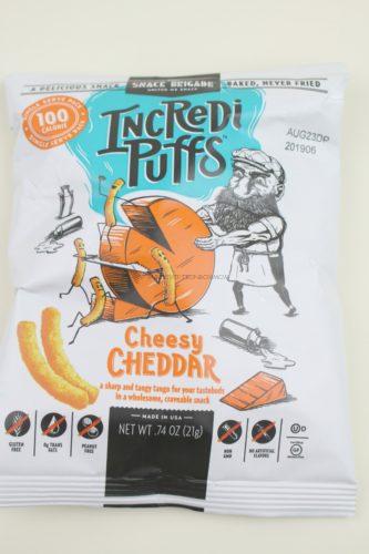 The Snack Brigade Cheesy Cheddar Puffs