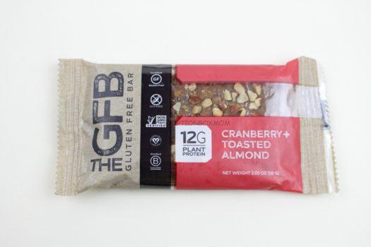 The GFB Cranberry & Toasted Almond Bar