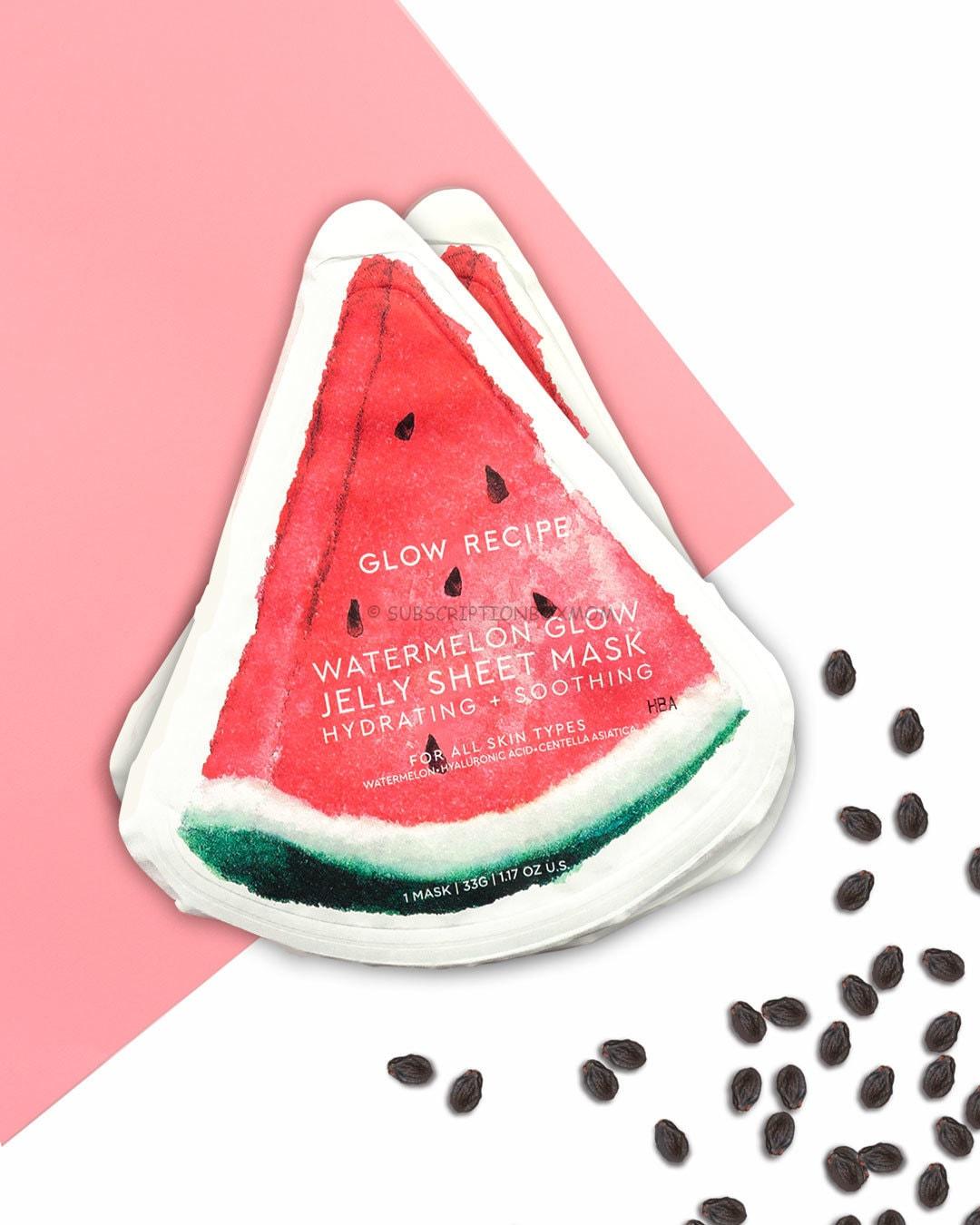 Glow Recipe Watermelon Glow Jelly Sheet Mask Duo Set