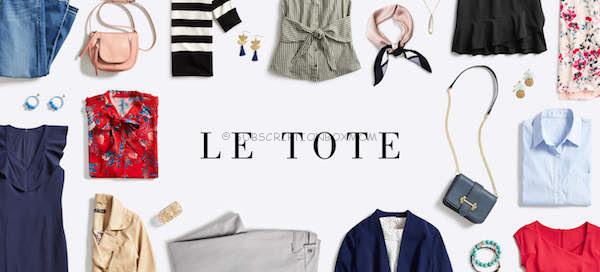 Le Tote April 2019 Coupon