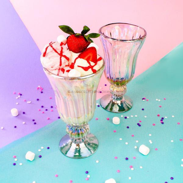 Ice Cream Sunday Glass - Iridescent 