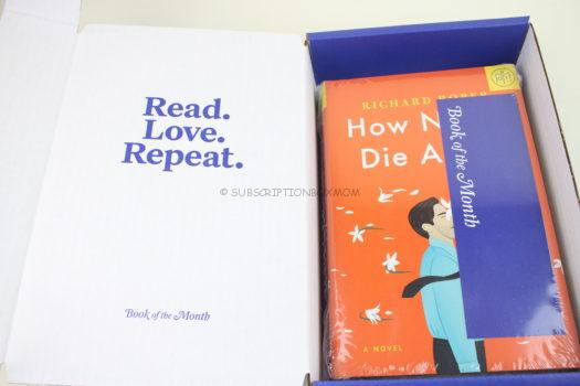 Book of the Month May 2019 Subscription Box Review