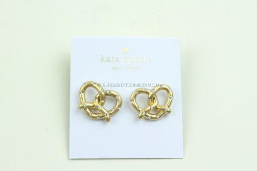 Kate Spade Dashing Beauty Pretzel Studs