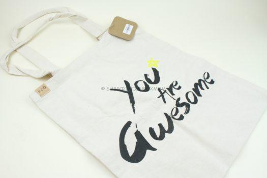You Are Awesome Cotton Tote Bag 