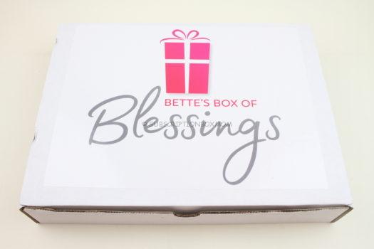 Bette's Box of Blessings May 2019 Review