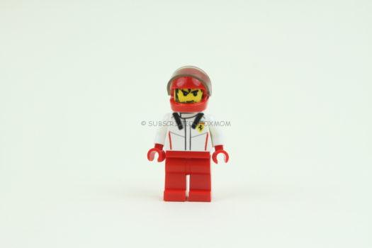 Ferrari Driver - 100% LEGO Minifigure