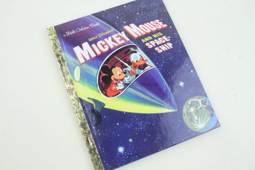 Little Golden Books Mickey Mouse and The Spaceship