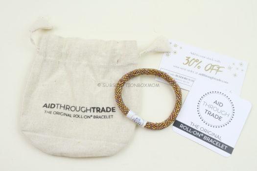 Aid Through Trade Golden Goddess Original Roll-On Bracelet