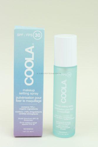 Coola Organic SPF 30 Makeup Setting Sunscreen Spray