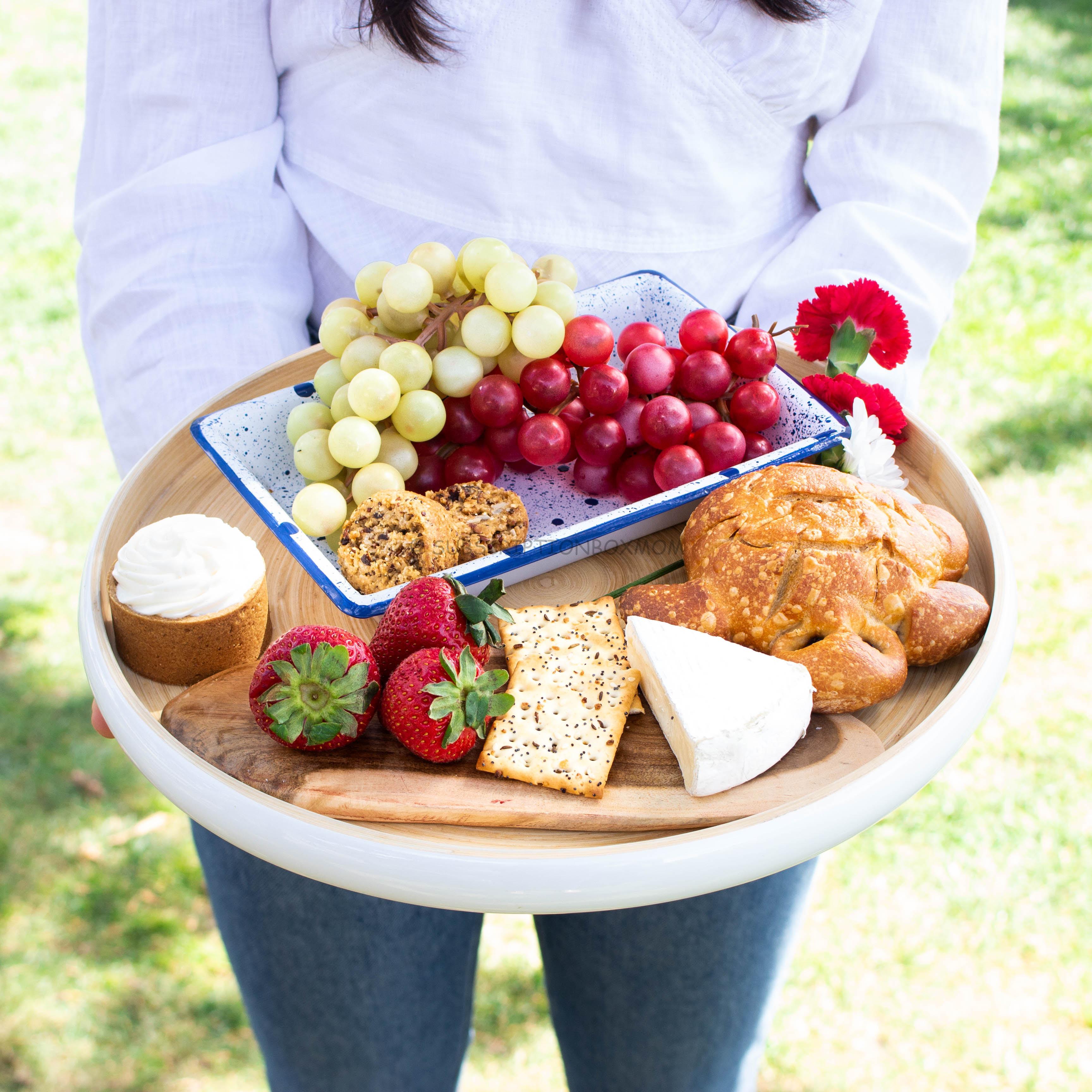 Enamel Serving Tray