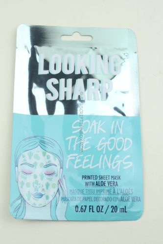 Looking Sharp Soak In The Good Feelings Mask