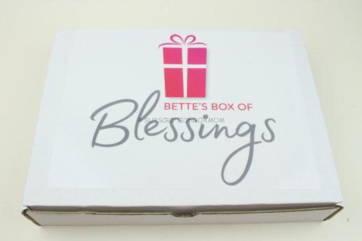 Bette's Box of Blessings June 2019 Review 