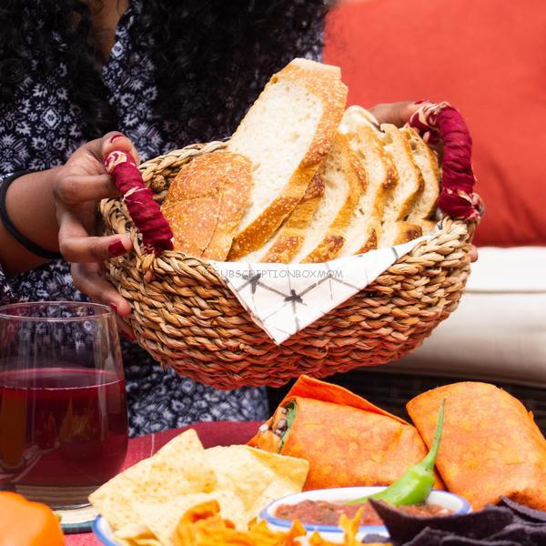 Chindi Handle Bread Basket