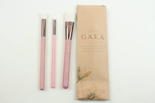 Luxie Gaea 3 Piece Brush Set 