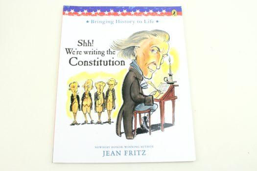 Shh! We're Writing the Constitution Paperback by Jean Fritz