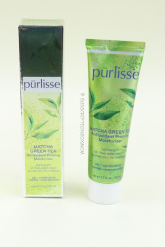 PURLISSE Matcha Green Tea Antioxidant Priming Moisturizer