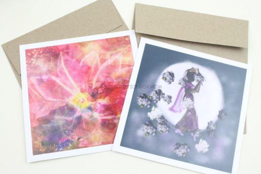 Pair of Transformation-themed Cards from Artist Lila Galindo