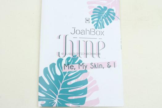 Joah Box June 2019 K Beauty Review