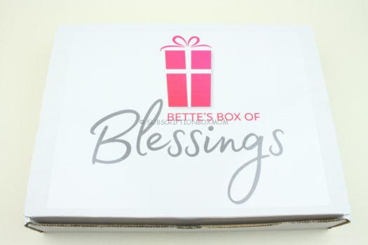 Bette's Box of Blessings July 2019 Review