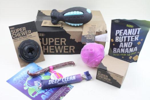 Super Chewer May 2019 Dog Subscription Box Review