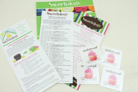 Sweetology August 2019 Monthly Decorating Kit Subscription Box Review