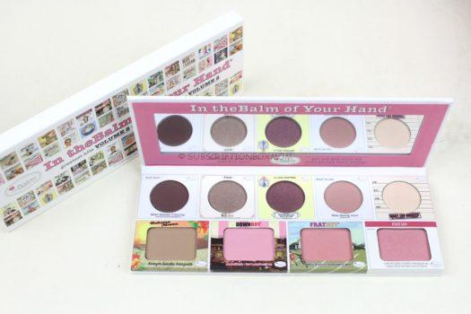 The Balm Cosmetics In the Balm of Your Hand Greatest Hits Volume 2 Palette