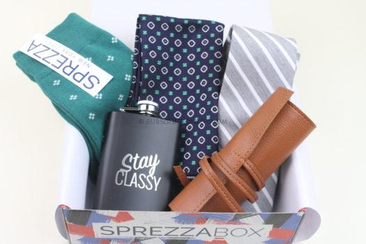 SprezzaBox August 2019 Subscription Box Review 