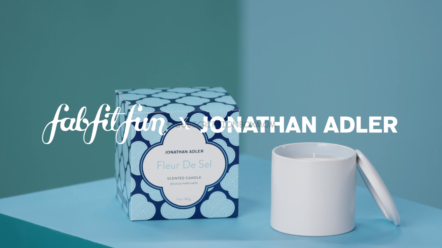 Jonathan Adler Fleur De Sel Ceramic Candle