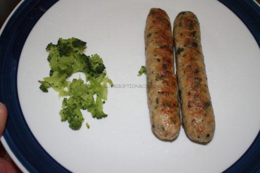 Spinach Garlic Chicken Sausage