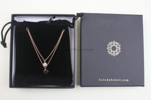 Sole Du Soleil Double Circle Necklace