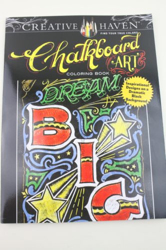 Creative Haven Chalkboard Art Coloring Book