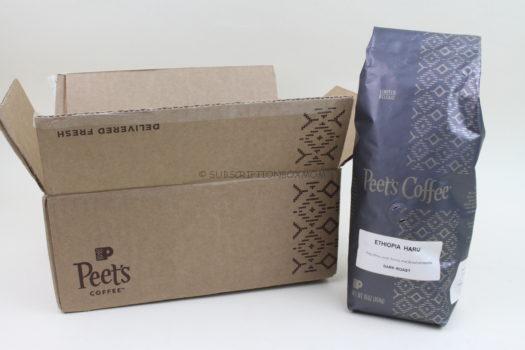 Peet's Coffee Small Batch Subscription August 2019 Review 