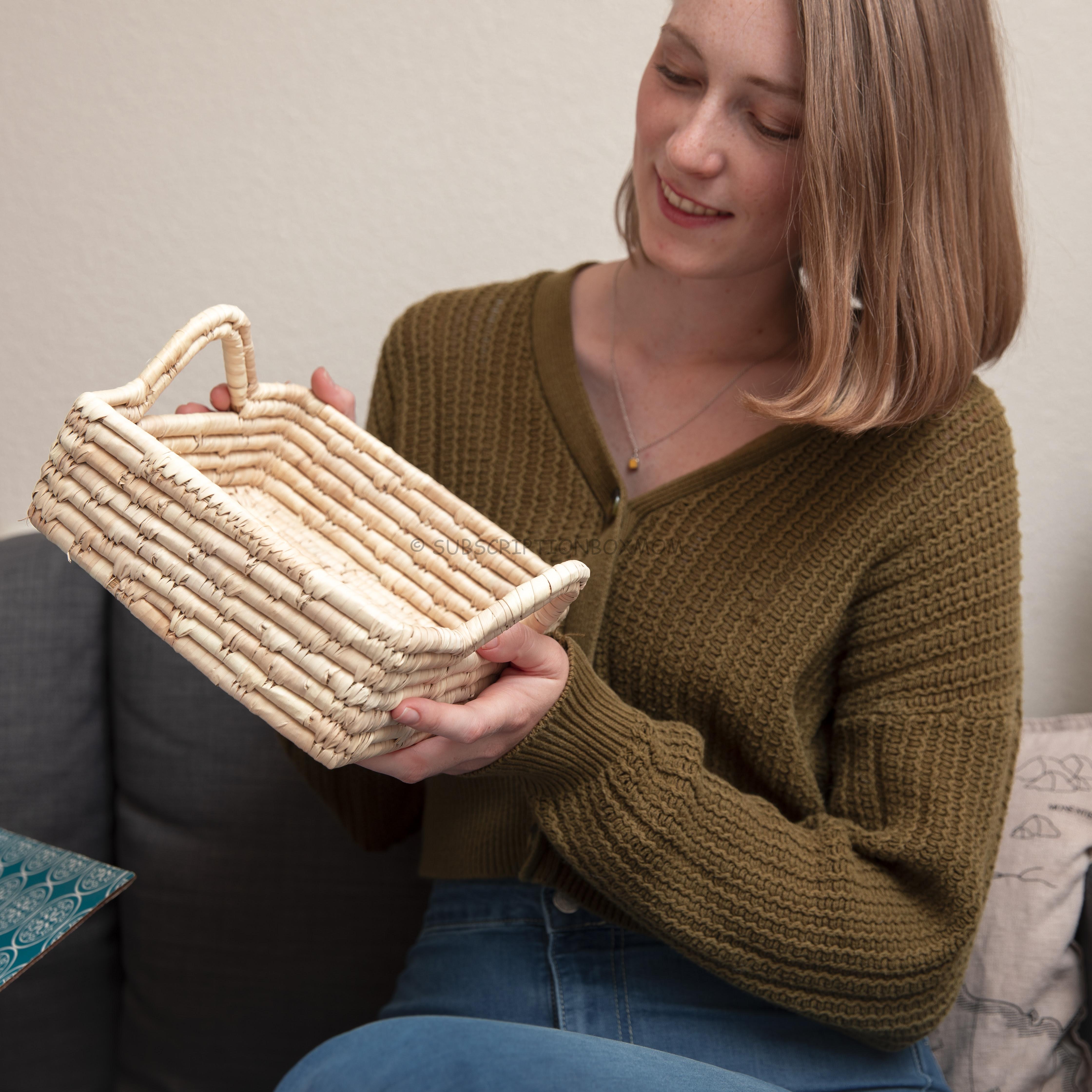 Palm Table Basket