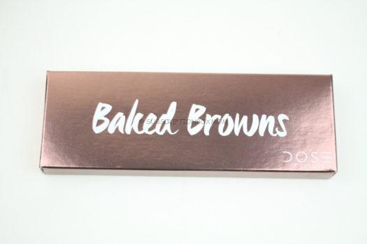 Dose of Colors Eyeshadow Palette Baked Brown