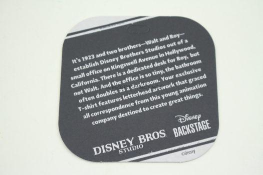Disney Bros Studio Coaster