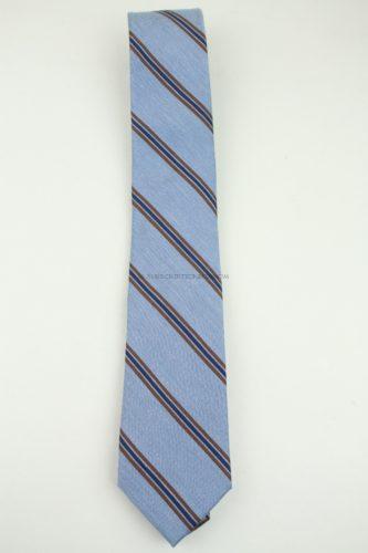 Original Penguin Blue & Brown Striped Tie