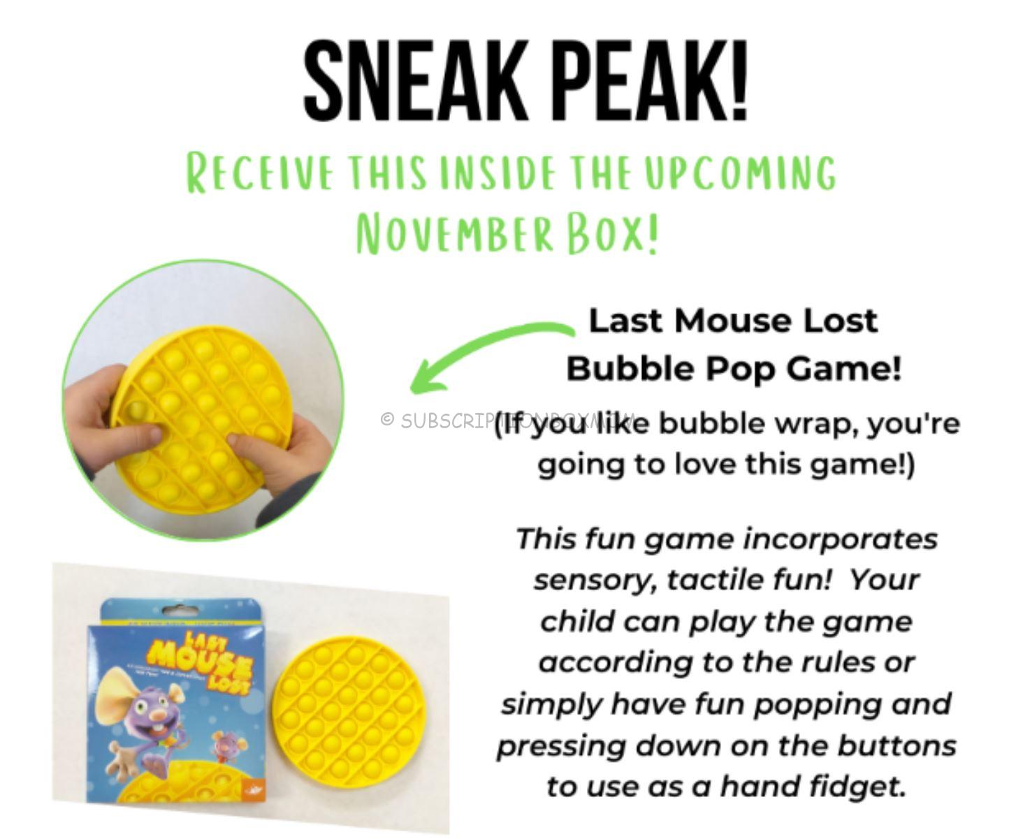 Last Mouse Lost Bubble Pop Game