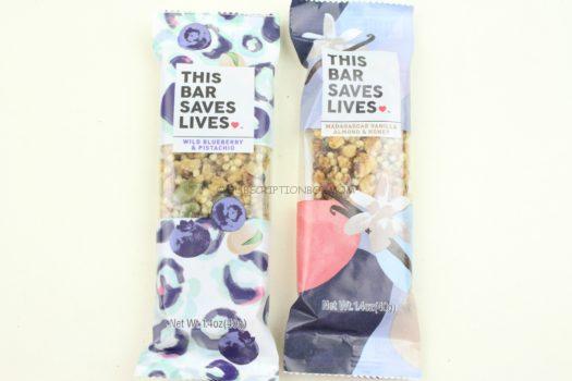 This Bar Saves Lives Blueberry Pistachio