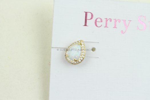 Perry Street Elle Studs in Gold and Opal