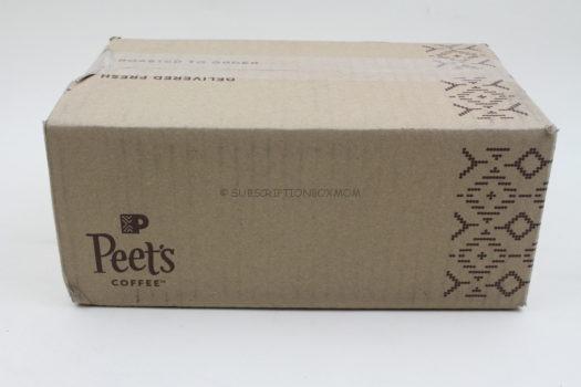 Peet's Coffee Small Batch Subscription October 2019 Review 