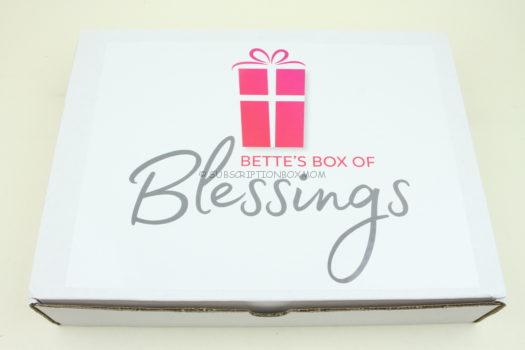Bette's Box of Blessings November 2019 Review