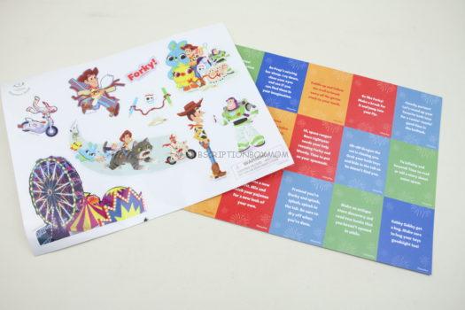 Stickers and Activity Cards