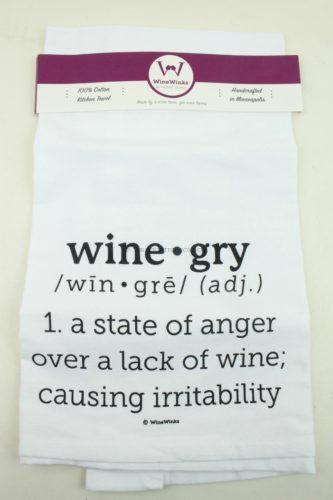  Wine Winks Tea Towel