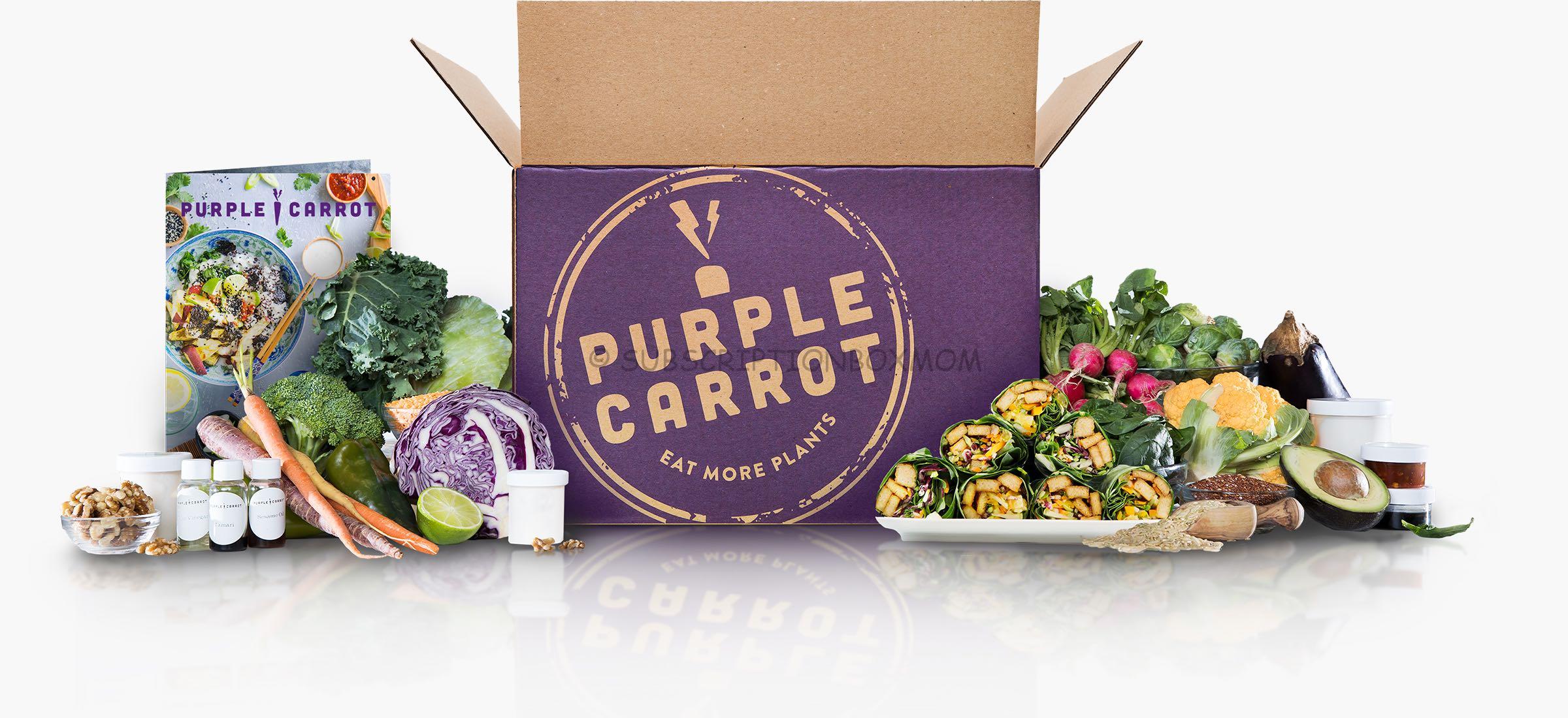 New Purple Carrot Thanksgiving Box 2019