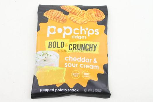 Popchips Cheddar & Sour Cream Ridges 