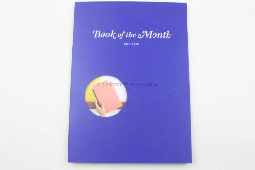 Book of the Month November 2019 Review