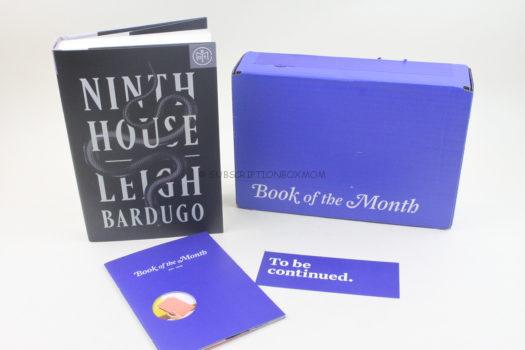 Book of the Month November 2019 Review