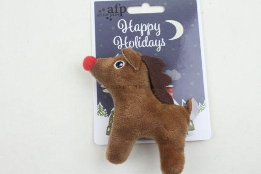 All For Paws Holiday Reindeer Toss Toy