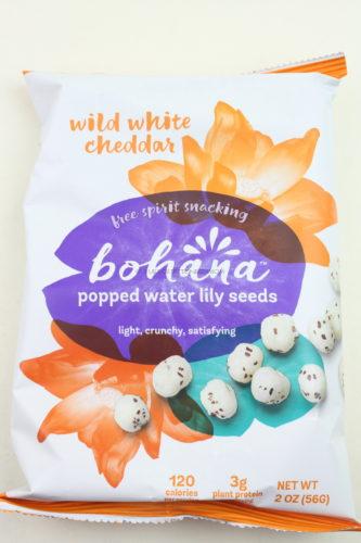 Wild White Cheddar Bohana Popped Water Lilly Seeds 