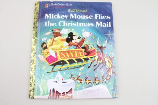 Little Golden Book Walt Disney's Mickey Mouse Flies the Christmas Mail 